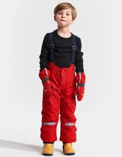 DIDRIKSONS Kids Idre Ski Pant - Chili Red