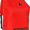 Atomic Boot & Helmet Pack -AlpineAscent Ski Ventures Atomic Boot Helmet Pack reddark red