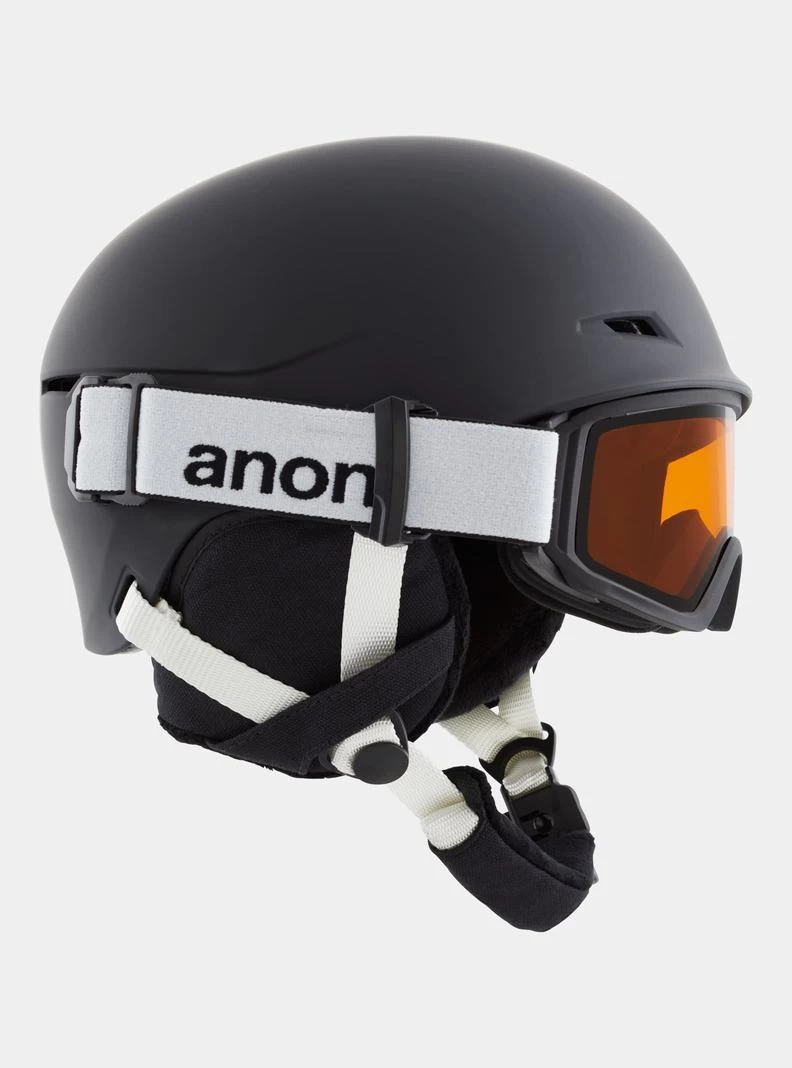 Black Burton Anon Define Kids' Helmets | KEIR59014