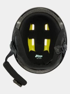 Black Burton Anon Rime 3 Kids' Helmets | TUFY80271 -AlpineAscent Ski Ventures Black Burton Anon Rime 3 Kids Helmets TUFY80271 2 ZOOM