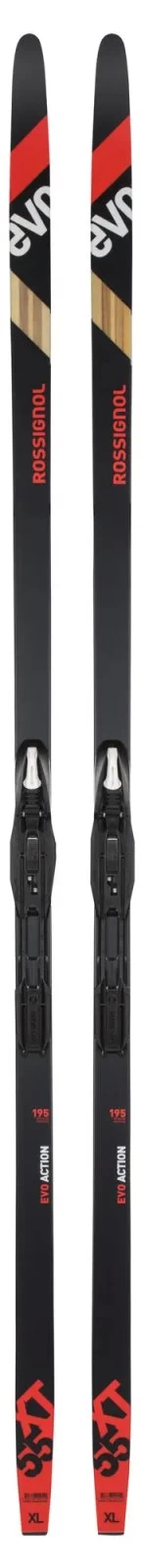 Rossignol Evo XT 55 Positrack/Tour SI Nordic Skis