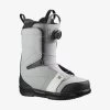 Salomon Men's Faction BOA Snowboard Boots - Grey/Black/White