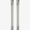 Salomon QST Spark Unisex Skis - Grey / Orange (2021-22) -AlpineAscent Ski Ventures Salomon QST Spark Skis Grey Orange