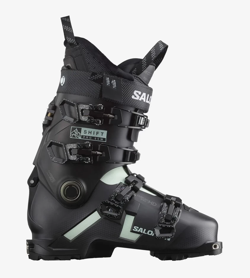 Salomon Shift Pro 90 AT W's Ski Boots - Black/White Moss/Belluga 3 Salomon Shift Pro 90 AT W's Ski Boots - Black/White Moss/Belluga