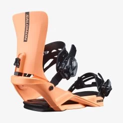 Salomon Women's Rhythm Snowboard Bindings - Mauve -AlpineAscent Ski Ventures Salomon Womens Rhythm Snowboard Bindings Mauve2