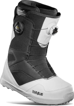 ThirtyTwo STW Double BOA Men's Snowboard Boots - Black / White