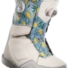 ThirtyTwo Women's Lashed Double BOA Snowboard Boots - Grey / Pink Melancon -AlpineAscent Ski Ventures ThirtyTwo Womens Lashed Double BOA Snowboard Boots Grey Pink Melancon