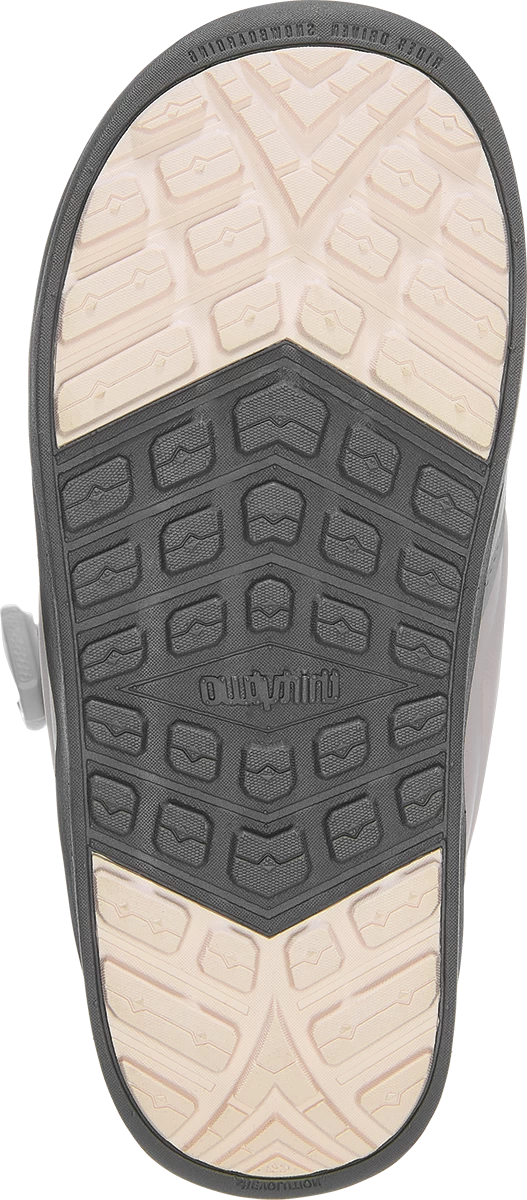 ThirtyTwo Women's Lashed Double BOA Snowboard Boots - Grey / Pink Melancon 5 ThirtyTwo Women's Lashed Double BOA Snowboard Boots - Grey / Pink Melancon - Image 3