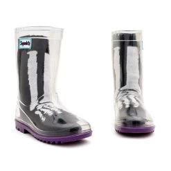Transparent Welly Boots And Sock Package - Xray