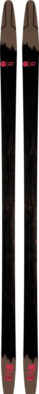 Rossignol BC 80 Positrack Skis + BC Auto Bindings 2022