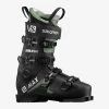 Salomon S/MAX 120 Ski Boots - Black/Oil Green/Silver