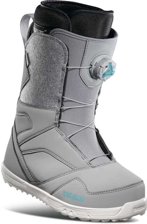 ThirtyTwo Women's STW BOA Snowboard Boots - Grey 3 ThirtyTwo Women's STW BOA Snowboard Boots - Grey
