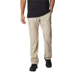 Columbia Mens Silver Ridge Utility Convertible Pant - Beige