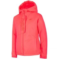 4F Junior Ski Jacket 62N - Neon Red