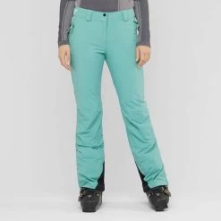Salomon The Brilliant Snowboard Womens Pants - Turquoise